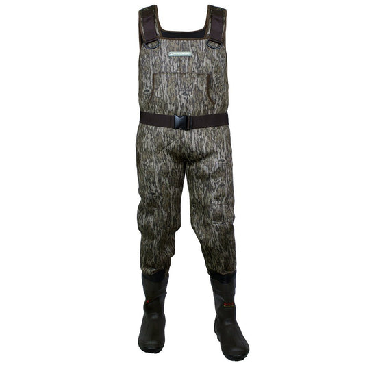 BAYOU 3.5mm Neoprene Camo Chest Wader 600g Boots - Hazy Fly Fishing