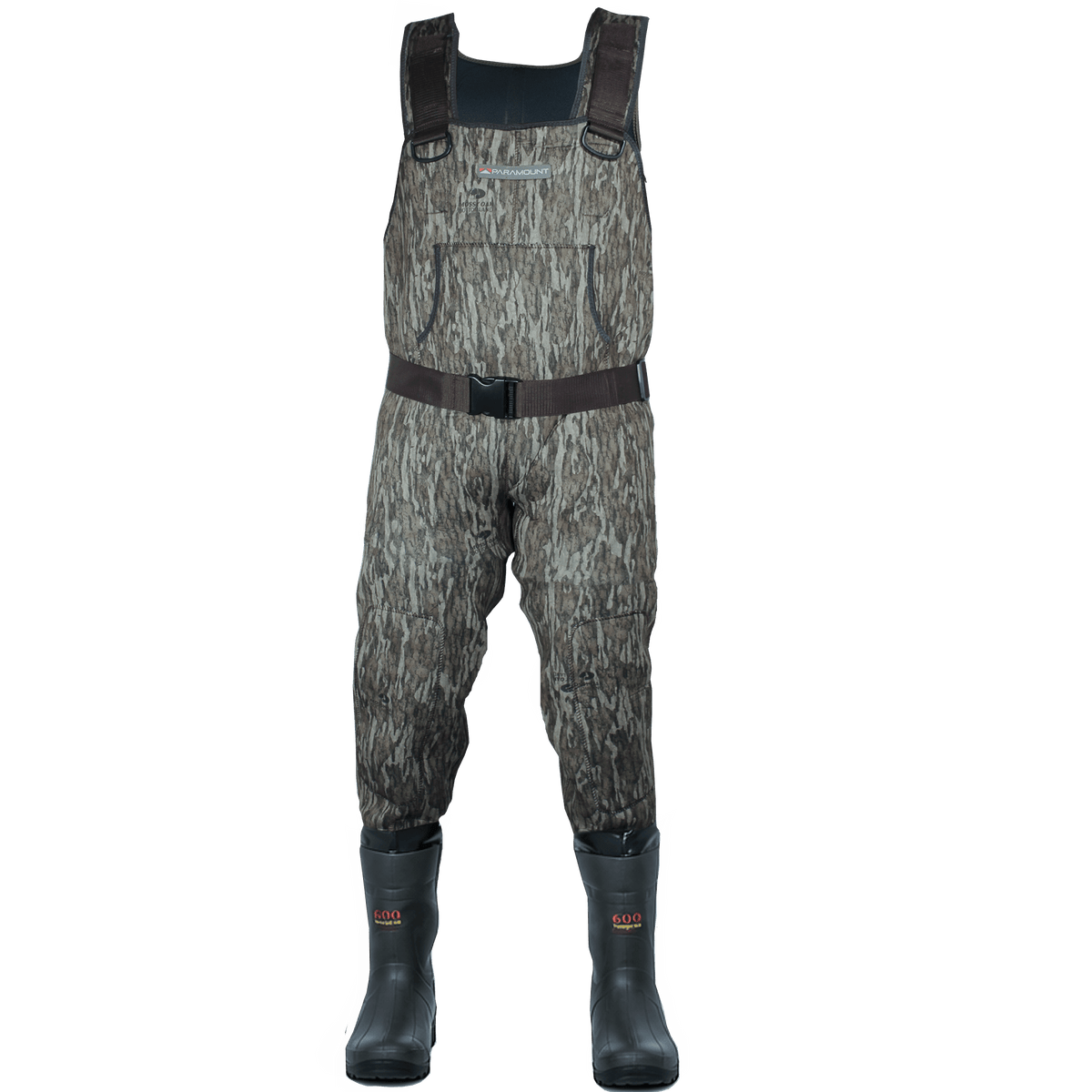 BAYOU 3.5mm Neoprene Camo Chest Wader 600g Boots - Hazy Fly Fishing
