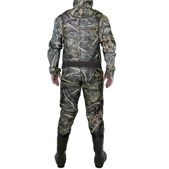 BAYOU 3.5mm Neoprene Camo Chest Wader 600g Boots - Hazy Fly Fishing