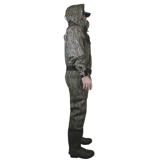 BAYOU 3.5mm Neoprene Camo Chest Wader 600g Boots - Hazy Fly Fishing