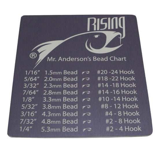 Bead Chart Coaster - Hazy Fly Fishing
