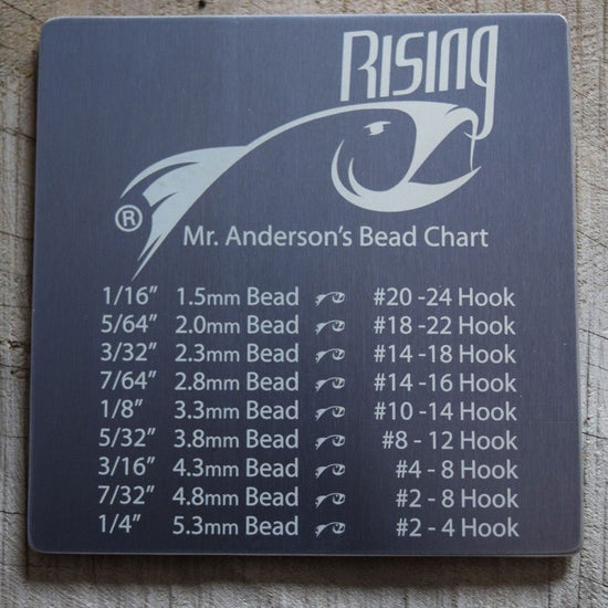 Bead Chart Coaster - Hazy Fly Fishing