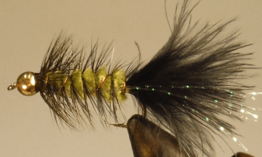BH Bugger - Olive/Black - Hazy Fly Fishing