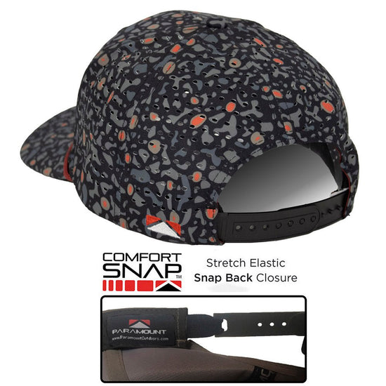 Big Foot Squatch Perforated Fishing 6 - Panel Rope Cap - Hazy Fly Fishing