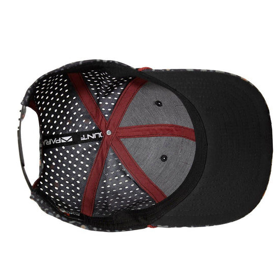 Big Foot Squatch Perforated Fishing 6 - Panel Rope Cap - Hazy Fly Fishing