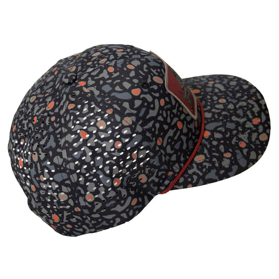 Big Foot Squatch Perforated Fishing 6 - Panel Rope Cap - Hazy Fly Fishing