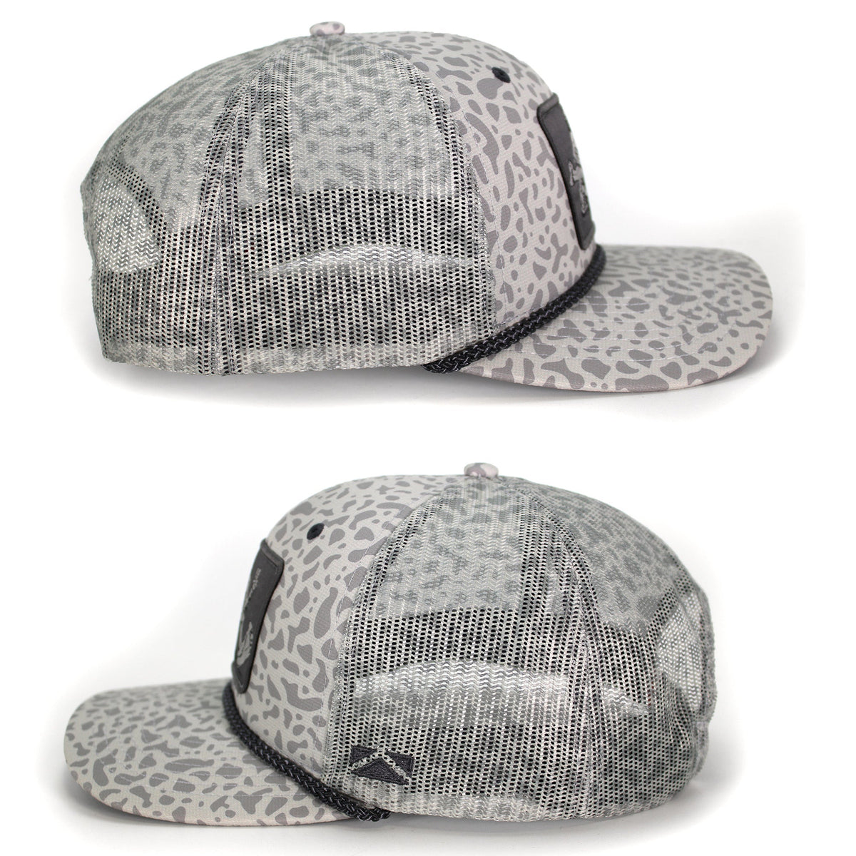 Bigfoot Bass Squatch Fishing 6-Panel Rope Cap - Hazy Fly Fishing