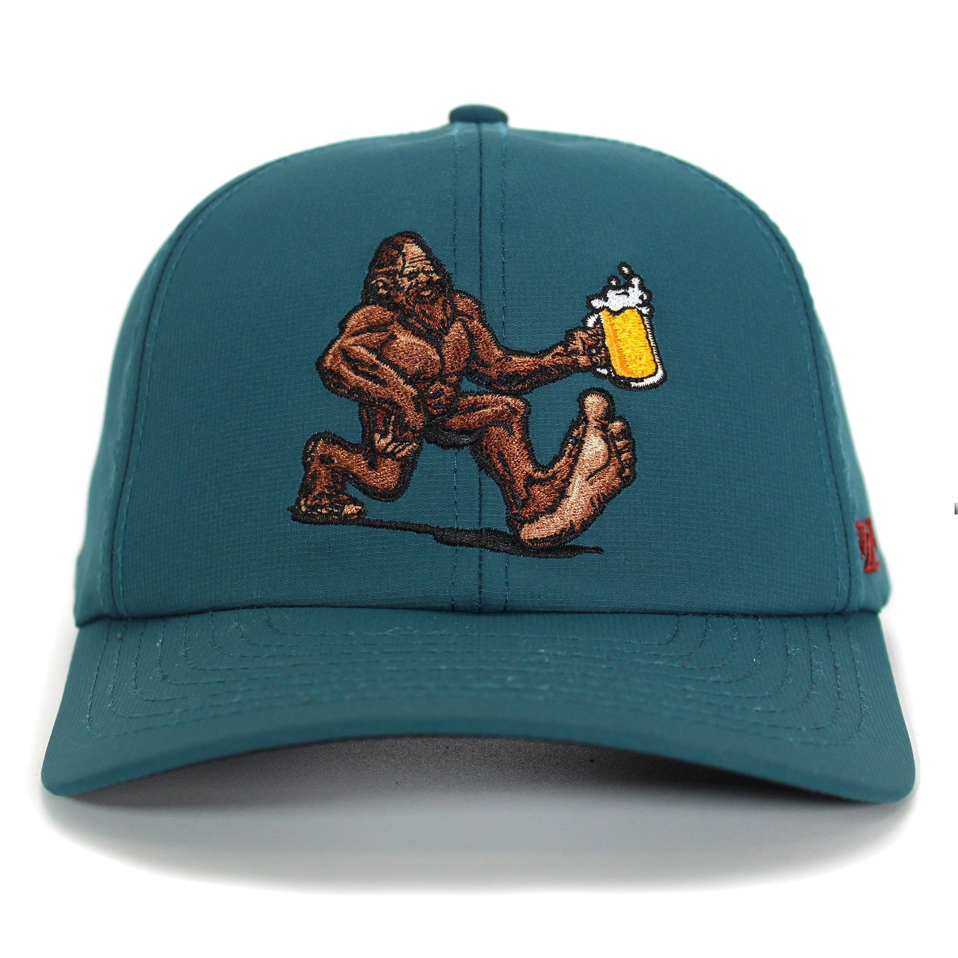 Bigfoot Beer Run Hat 6 - Panel Performance Cap - Hazy Fly Fishing