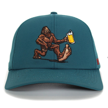 Bigfoot Beer Run Hat 6 - Panel Performance Cap - Hazy Fly Fishing