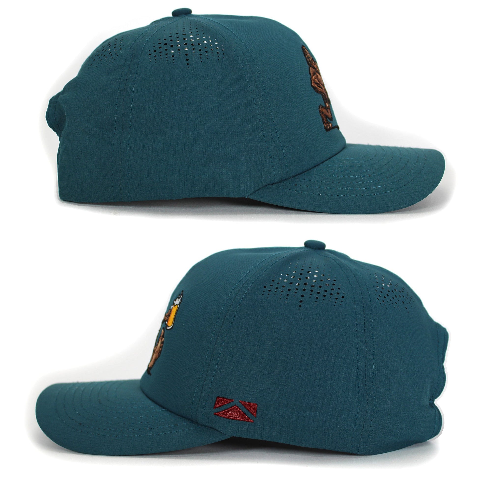 Bigfoot Beer Run Hat 6 - Panel Performance Cap - Hazy Fly Fishing