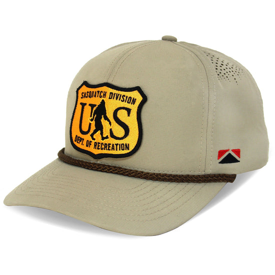 Bigfoot Department of recreation forestry hat - Hazy Fly Fishing