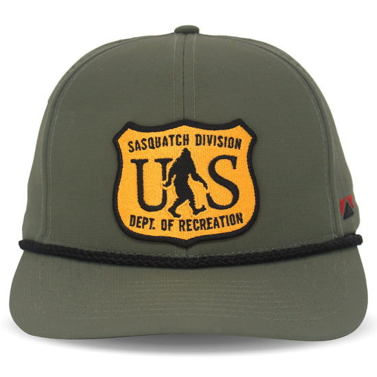 Bigfoot Department of recreation forestry hat - Hazy Fly Fishing
