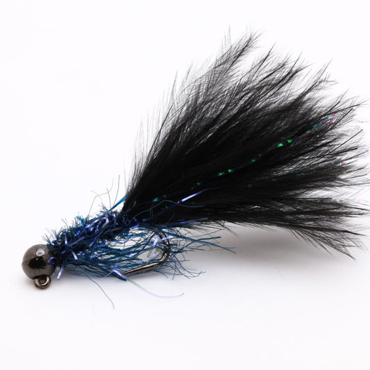 Black Crystal Bugger - Hazy Fly Fishing