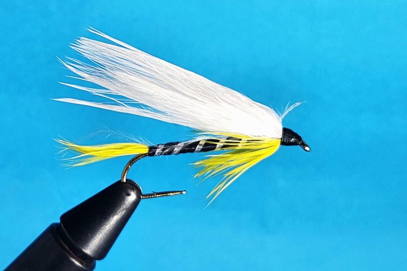Black Ghost Marabou - Hazy Fly Fishing