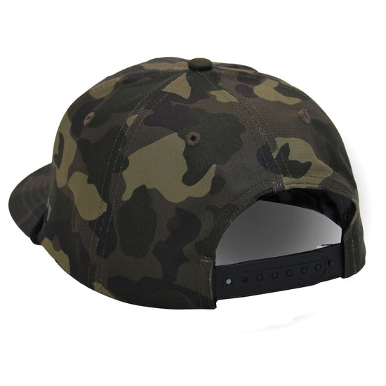 Black Lab Performance Rope Cap on Dark Old School Camo - Hazy Fly Fishing