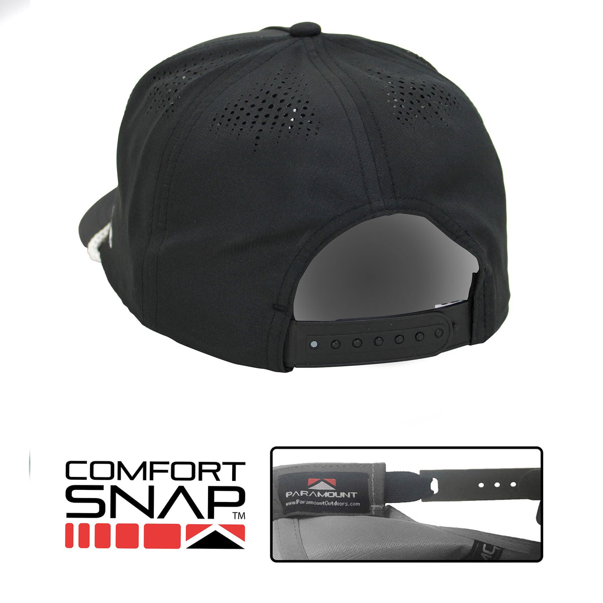 Black Pintail Performance Rope Cap - Hazy Fly Fishing