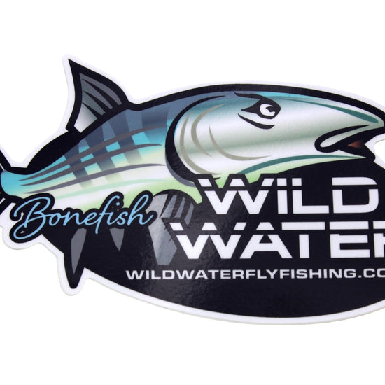 Bonefish Sticker | Wild Water Fly Fishing - Hazy Fly Fishing