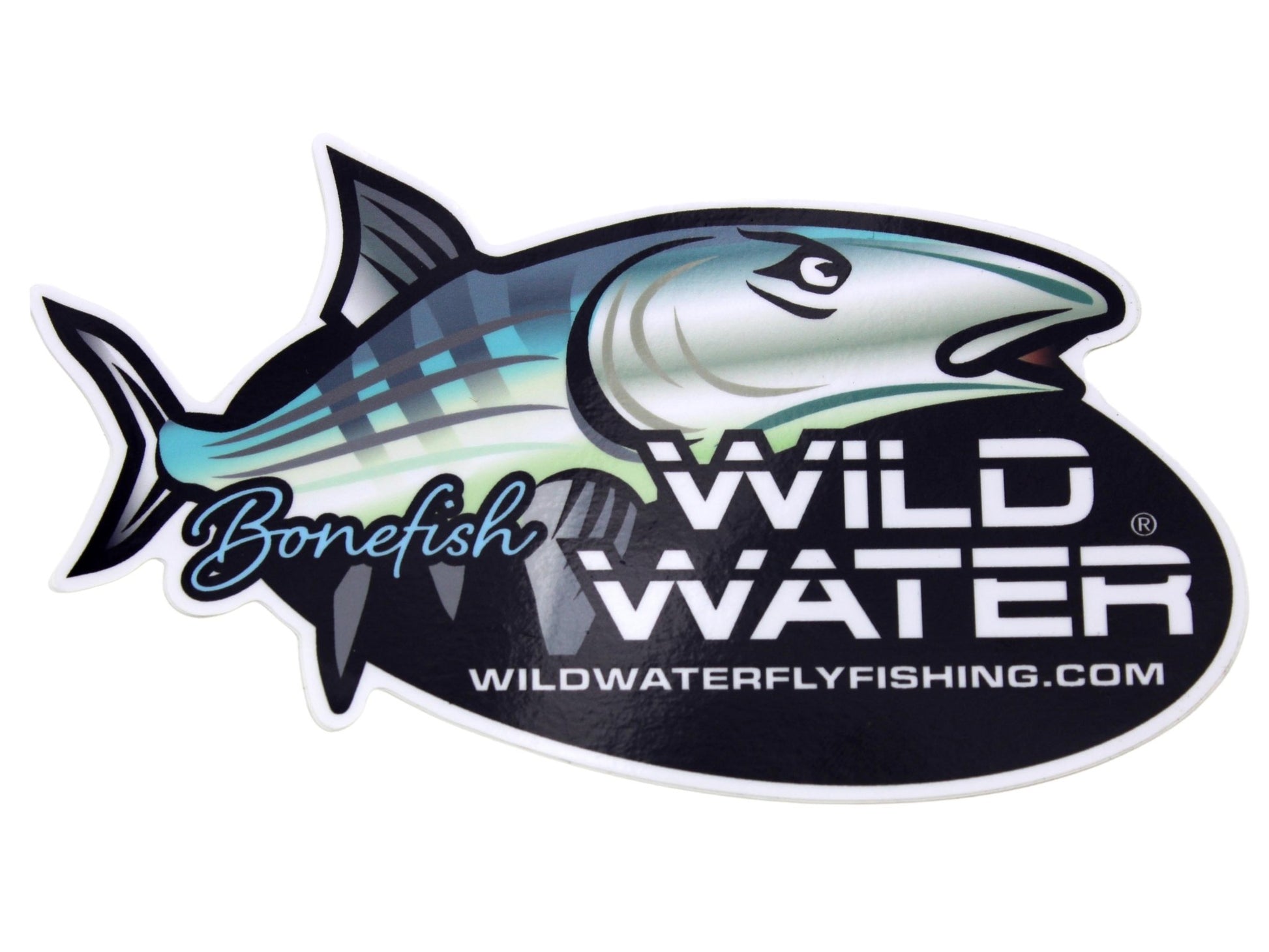 Bonefish Sticker | Wild Water Fly Fishing - Hazy Fly Fishing