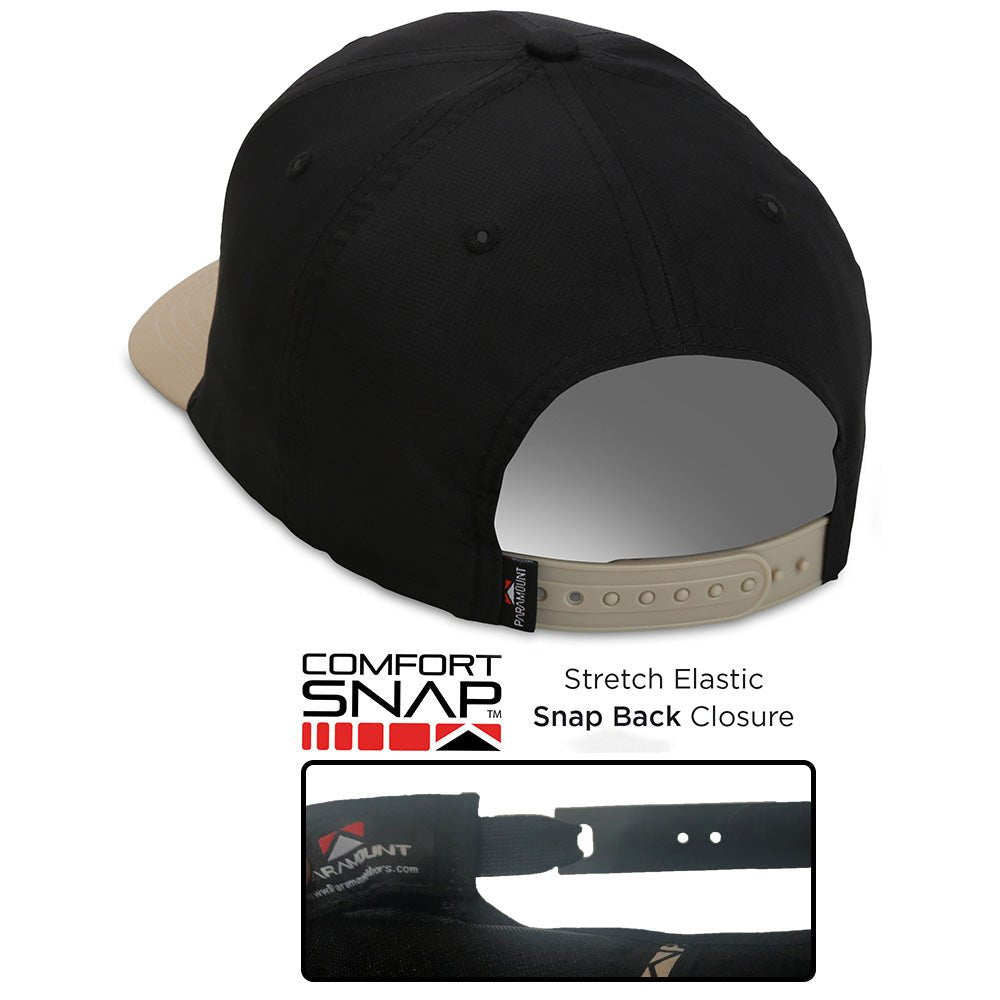 Bull Elk 6-Panel Riverside Cap ComfortSnap Snapback - Hazy Fly Fishing
