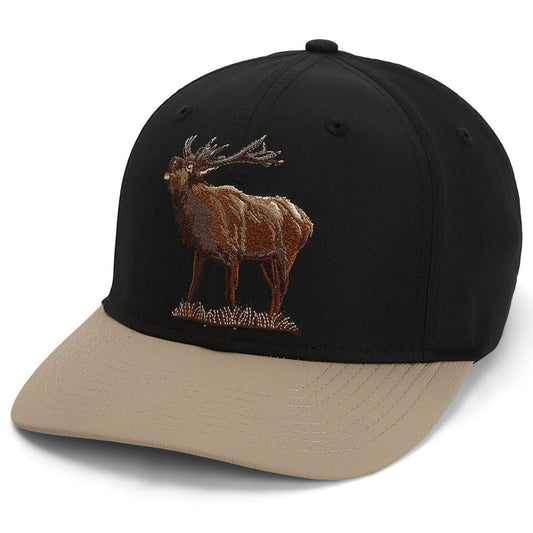 Bull Elk 6-Panel Riverside Cap ComfortSnap Snapback - Hazy Fly Fishing