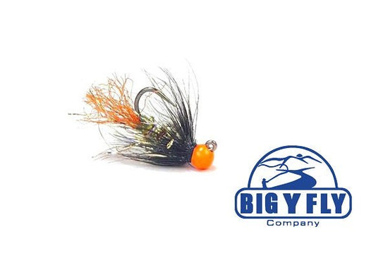 Burning Man - Tungsten (Barbless) - Hazy Fly Fishing