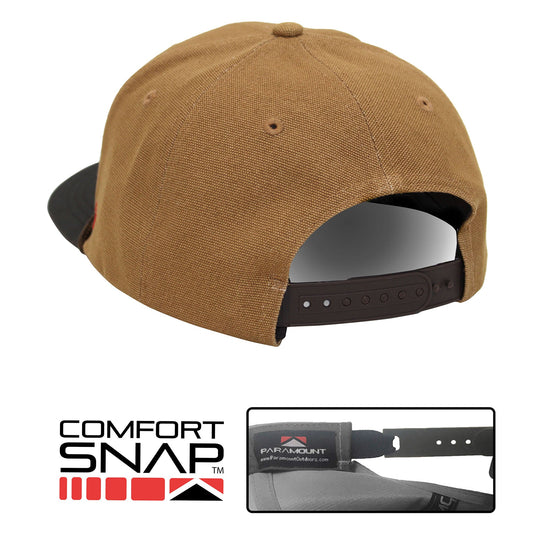 Canvas Mallard Drake Duck Hat with Wax Cloth Visor - Hazy Fly Fishing