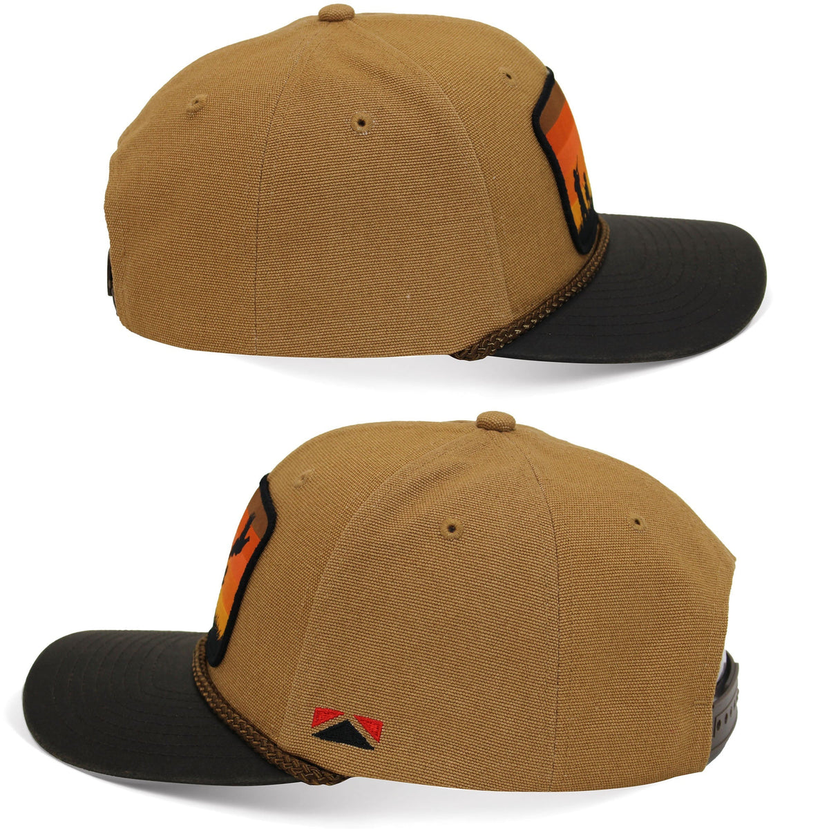 Canvas Upland Flush Patch Hat with Wax Cloth Visor - Hazy Fly Fishing