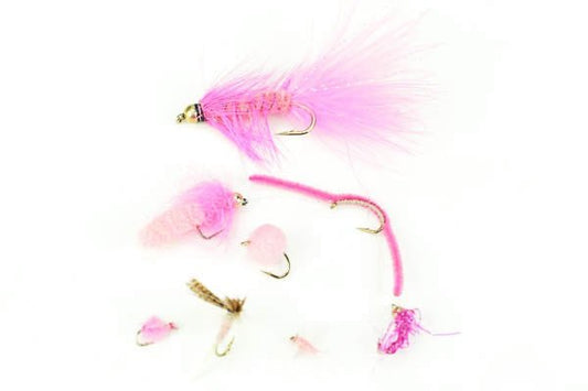 Casting For Recovery 13 - 24 Pink Flies - Hazy Fly Fishing