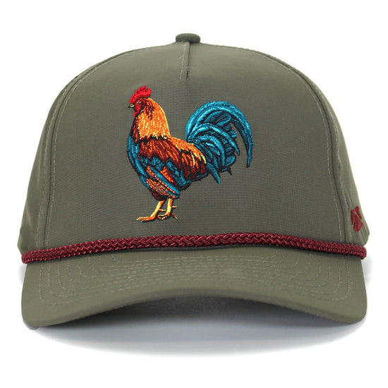 Cock of the Walk 5-Panel Rooster Trucker Hat - Hazy Fly Fishing