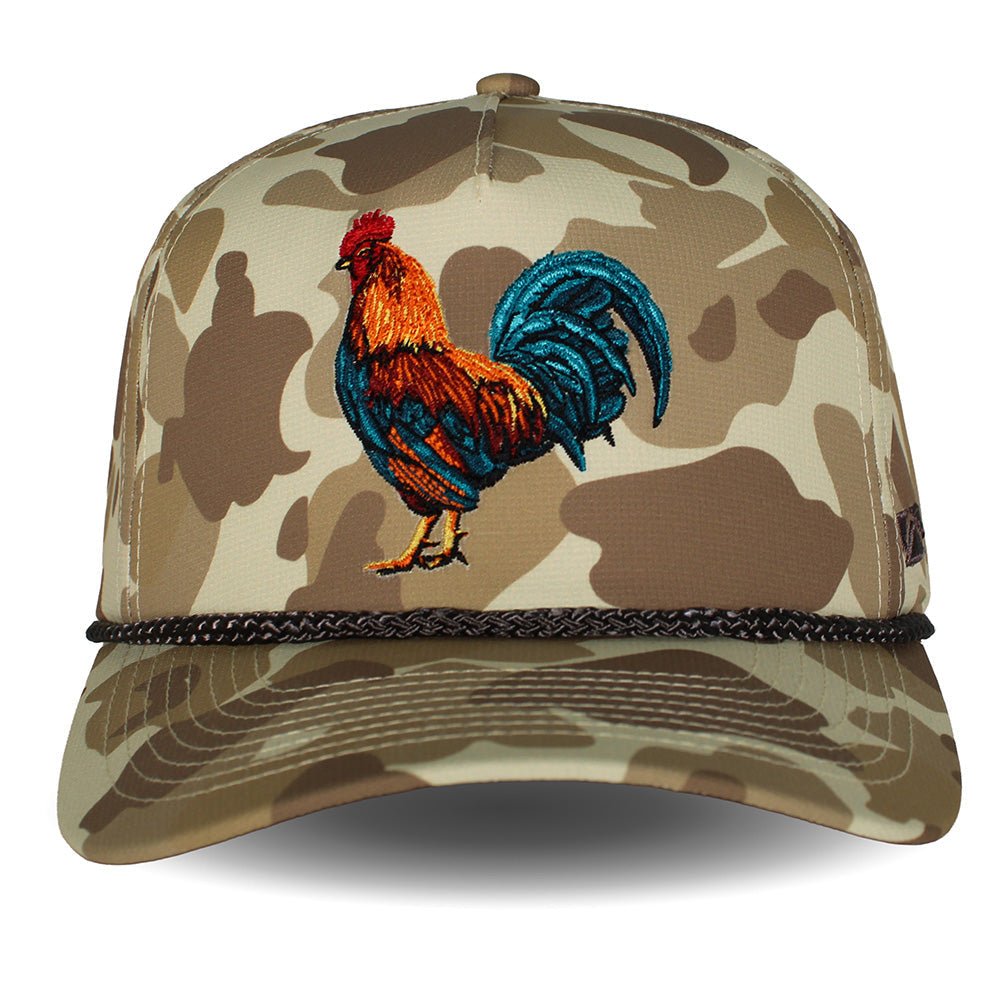Cock of the Walk 5-Panel Rooster Trucker Hat - Hazy Fly Fishing