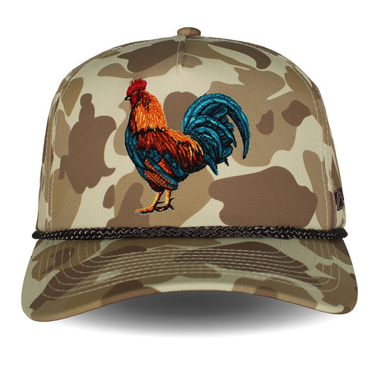 Cock of the Walk 5-Panel Rooster Trucker Hat - Hazy Fly Fishing