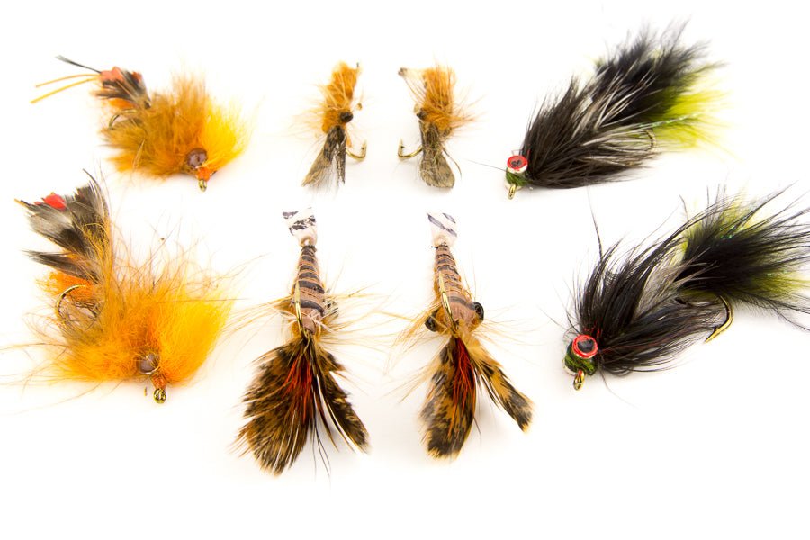 Crawdad, Crawfish, Crayfish Assortment - 24 Flies 19 - Hazy Fly Fishing
