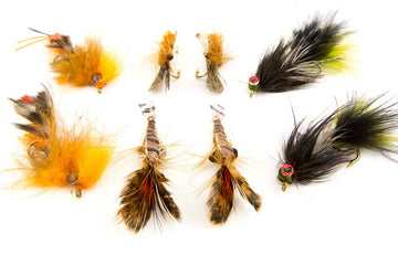Crawdad, Crawfish, Crayfish Assortment - 24 Flies 19 - Hazy Fly Fishing