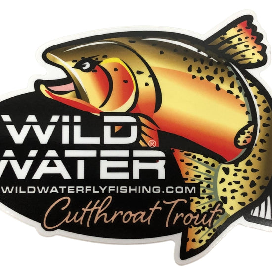 Cutthroat Trout Sticker | Wild Water Fly Fishing - Hazy Fly Fishing