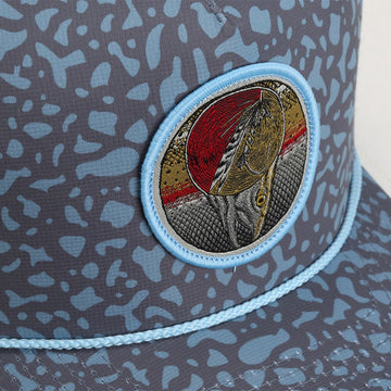 Dead Drift Fly Fishing Patch Trucker Hat Rope Cap - Hazy Fly Fishing