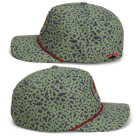 Dead Drift Fly Fishing Patch Trucker Hat Rope Cap - Hazy Fly Fishing