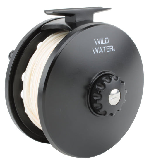 Die Cast 114mm Fly Reel for Spey, Switch or Saltwater, 300 grain line | Wild Water Fly Fishing - Hazy Fly Fishing