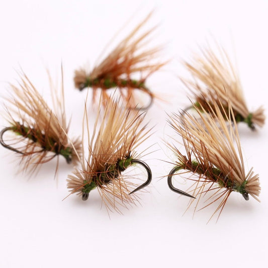 Elk Hair Caddis Olive - Hazy Fly Fishing