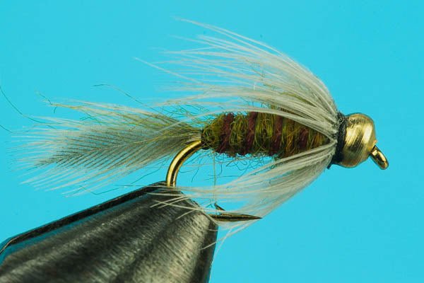 Emerger Callibaetis - Beadhead - Hazy Fly Fishing