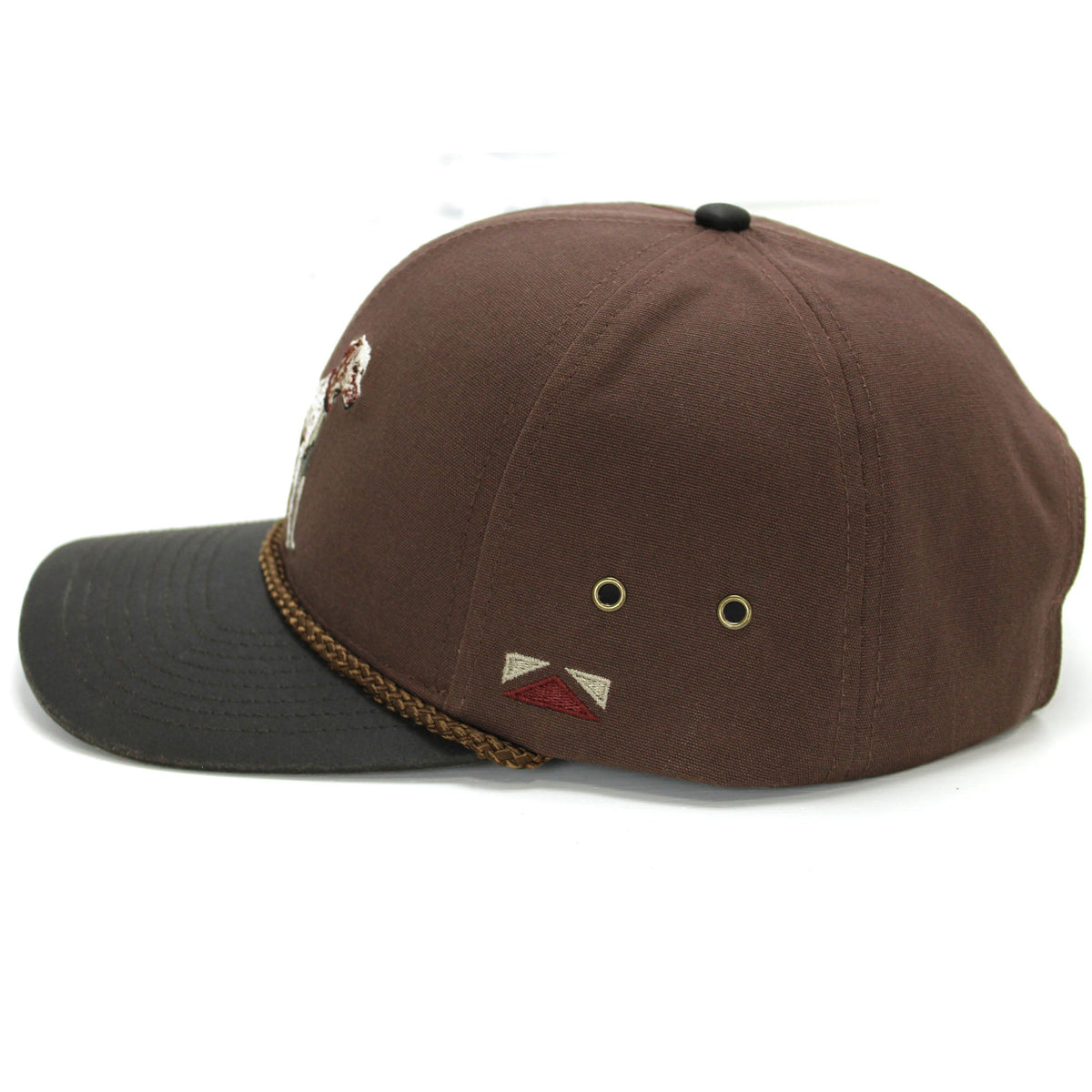 English Setter 6-Panel with Wax Cloth Visor - Hazy Fly Fishing