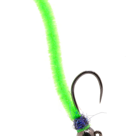 Euro Worm Green - Hazy Fly Fishing