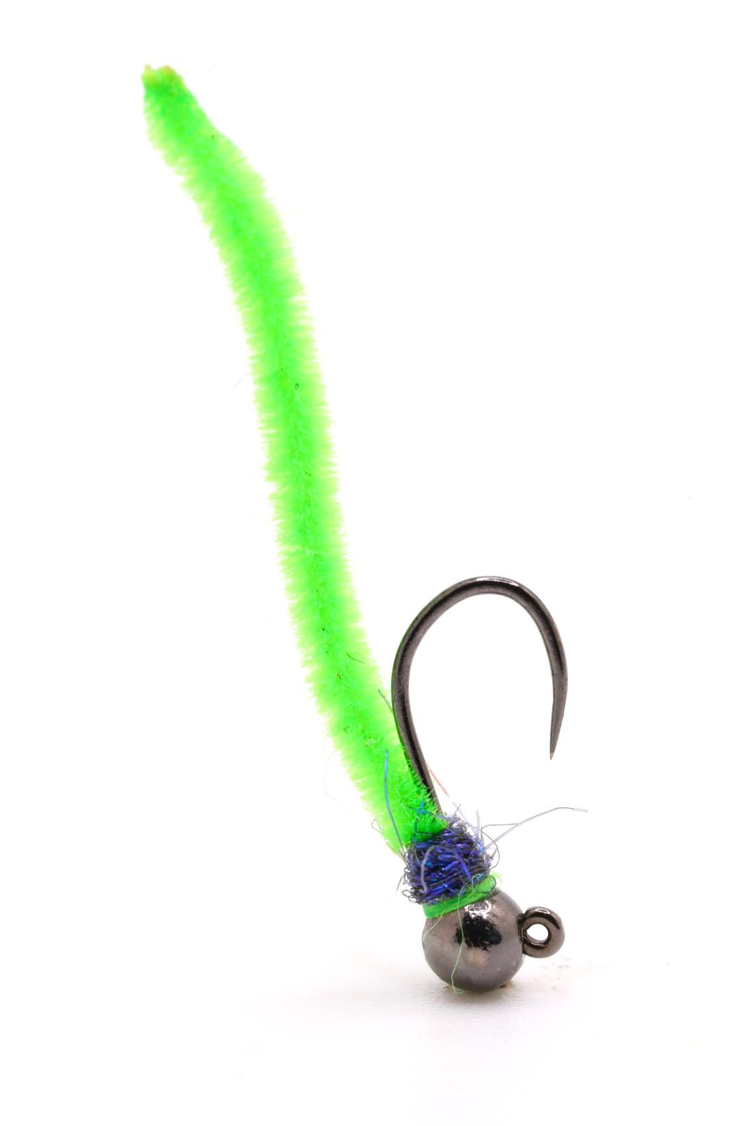 Euro Worm Green - Hazy Fly Fishing
