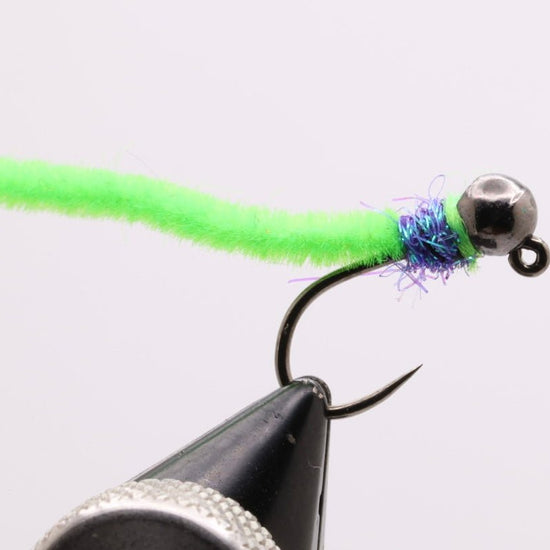 Euro Worm Green - Hazy Fly Fishing
