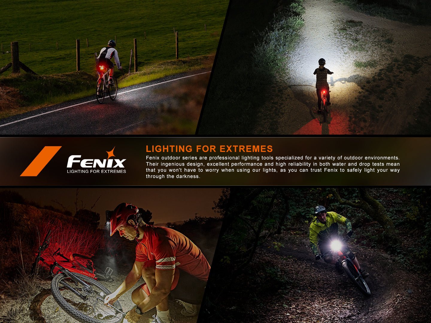 Fenix BC06R Smart - Brake Bicycle Taillight - Hazy Fly Fishing