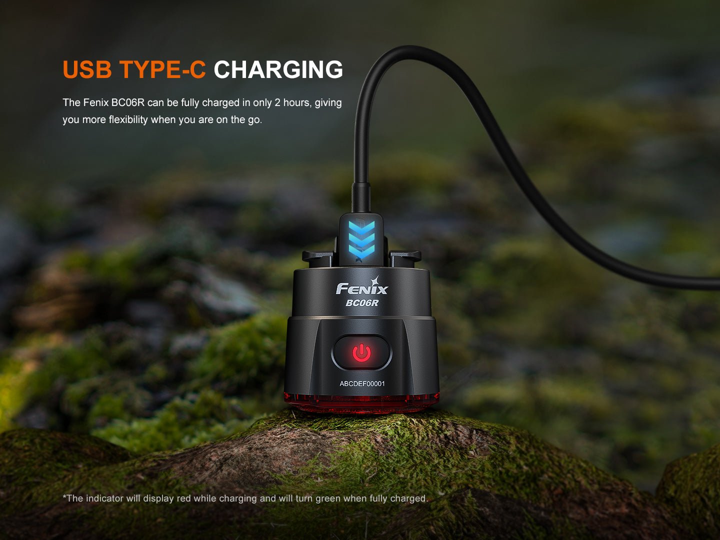 Fenix BC06R Smart - Brake Bicycle Taillight - Hazy Fly Fishing