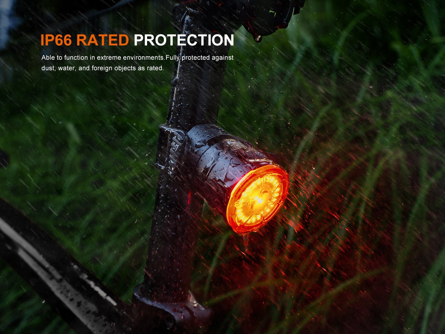 Fenix BC06R Smart - Brake Bicycle Taillight - Hazy Fly Fishing