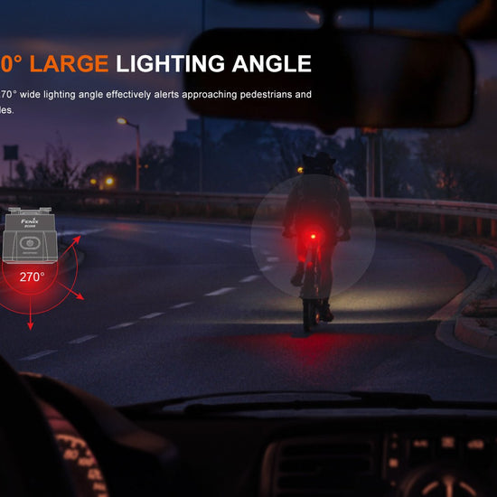 Fenix BC06R Smart - Brake Bicycle Taillight - Hazy Fly Fishing