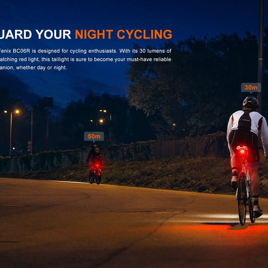 Fenix BC06R Smart - Brake Bicycle Taillight - Hazy Fly Fishing