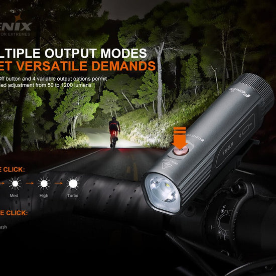 Fenix BC21R V3.0 LED Bike Light - Hazy Fly Fishing