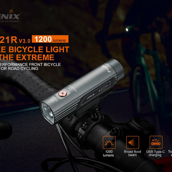 Fenix BC21R V3.0 LED Bike Light - Hazy Fly Fishing